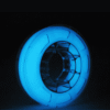 PLA 1.75mm Luminous Sky Blue - Glow in the Dark Blue 1 kg