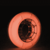PLA 1.75mm Luminous red - glow in the dark red 1 kg