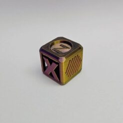 Tri-color - Gold Black purple