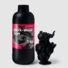Rock black resin