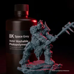 Alternative view of 8K water washable Grey ELEGOO Colored שרף אפור לשטיפה במים
